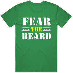 Fear Beard Green Retro T Shirt Fear Beard Green Retro T Shirt