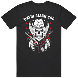 David Alan Coe Logo Retro T Shirt