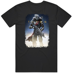 Destiny 2 Titan Fighting Video Game Fan Retro T Shirt