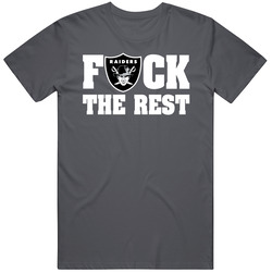 Raiders F*ck The Rest Tee Retro T Shirt