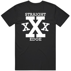 Straight Edge Band 2 Retro T Shirt