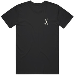 Barber Shirt Black, Hair Dresser, Scissors  Retro T Shirt