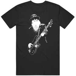 Dusty Hill Retro T Shirt