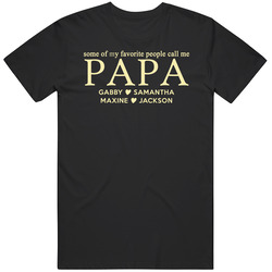 Papa For Lisa1 Retro T Shirt