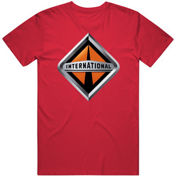 International Red Retro T Shirt