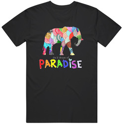 Paradise Retro T Shirt