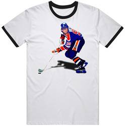 Wayne Gretzky Hockey Player Sports Retro T Shirt