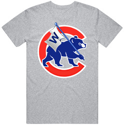 Chicago Cubs W Retro T Shirt