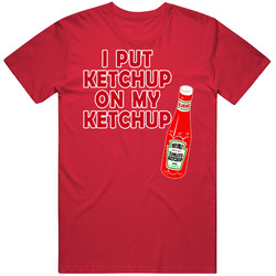 I Love Ketchup On Ketchup Funny Retro T Shirt