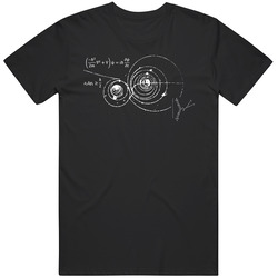 Einstein's Thoery Emc 2 Retro T Shirt