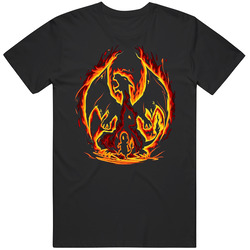 Charmander Charmeleon Retro T Shirt