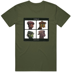 Gorillaz Album Inspired Retro T Shirt