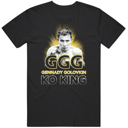 Gennady Golovkin Retro T Shirt