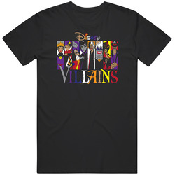 Disney Villains Retro T Shirt