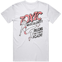 Toxic Masculinity Runis The Party Again Mfm My Favorite Murder Vintage Distressed Fan Retro T Shirt