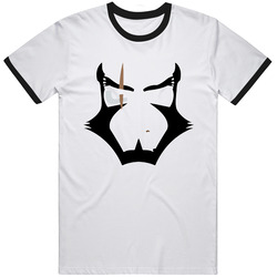 Cowboy Bebop Bounty Hunter Jet Black Face With Scar Eye Retro T Shirt