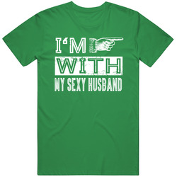 With My Sexy Husband Couple Shirt | Matching Wife Husband Couple Retro T Shirt