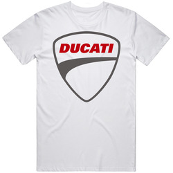 Ducati Diavel Logo Retro T Shirt