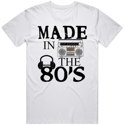 80's Hip Hop Tshirt | Hip Hop Shirt | Rap Tee | Made In The 80s Tee Retro T Shirt