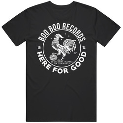 Here For Good Boo Boo Records California Retro T Shirt