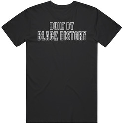 Built By Black History Basketball Retro T Shirt