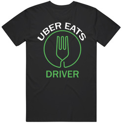 New Uber Eats Retro T Shirt
