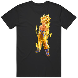 Goku Super Saiyan Dragon Ball Z Retro T Shirt