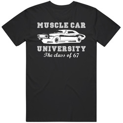 1967 Chevrolet Camaro Muscle Car University Retro T Shirt