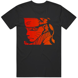 Zumaki Naruto Konoha Shinobi Anime Manga Retro T Shirt