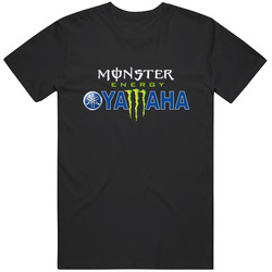 Yamaha Monster Black Retro T Shirt Yamaha Monster Black Retro T Shirt