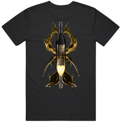 New Dom Perignon Bottle Vintage Design 3 For Black T-shirt, Hoodie, Tanktops Etc. All Size For Men's And Retro T Shirt