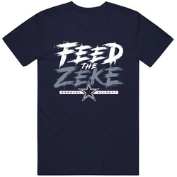 Ezekiel Elliott Feed The Zeke Fan Gift Idea Retro T Shirt