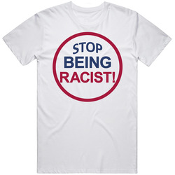 Stop Being Racist Gallery Debt Social Justice Retro T Shirt