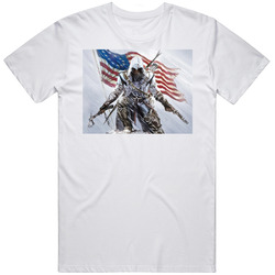 Assassin's Creed 3 Cool Video Game Retro T Shirt