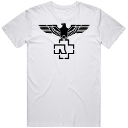 Rammstein White Men Retro T Shirt