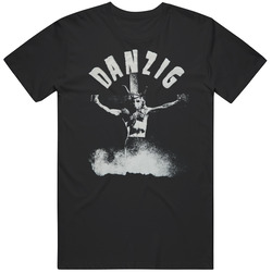 Danzig Horned Skul Retro T Shirt