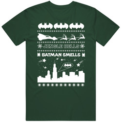 Jingle Bells Batman Smells.... Retro T Shirt