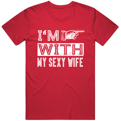 With My Sexy Wife Couple Shirt | Matching Husband Wife Couple Shirts Retro T Shirt
