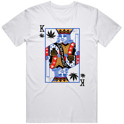 King Cannabis Retro T Shirt