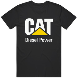 Cat Diesel Power Retro T Shirt