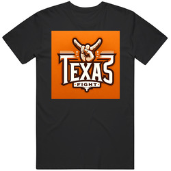 Texas Fight Retro T Shirt
