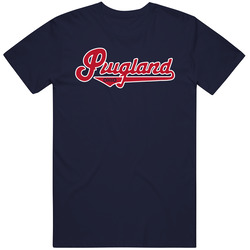Puigland Yasiel Puig Cleveland Baseball Retro T Shirt