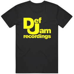Def Jam Recordings Logo Retro T Shirt