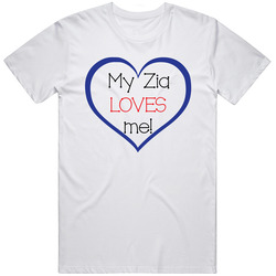 Custom - My Zia Loves Me! Retro T Shirt