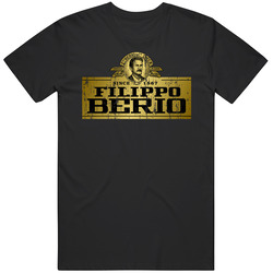 Filippo Berio Logo Cool Food Gift Distressed Retro T Shirt