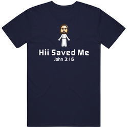 Hii Saved Me John 3:16 Jesus Retro T Shirt