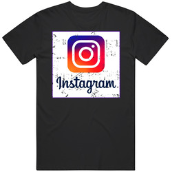 Instagram New Logo Grunge Retro T Shirt