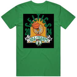 Celtics 2024 Basketball Champs Retro T Shirt
