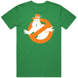 Ghostbusters St Patrick's Day Irish Gift Retro T Shirt