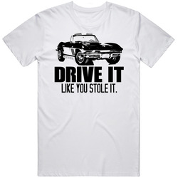 Drive It 1966 Chevrolet Corvette 427 Car Retro T Shirt
